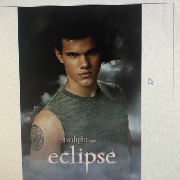 Art Eclipse Jacob Mist Poster Taylor Lautner Poshmark